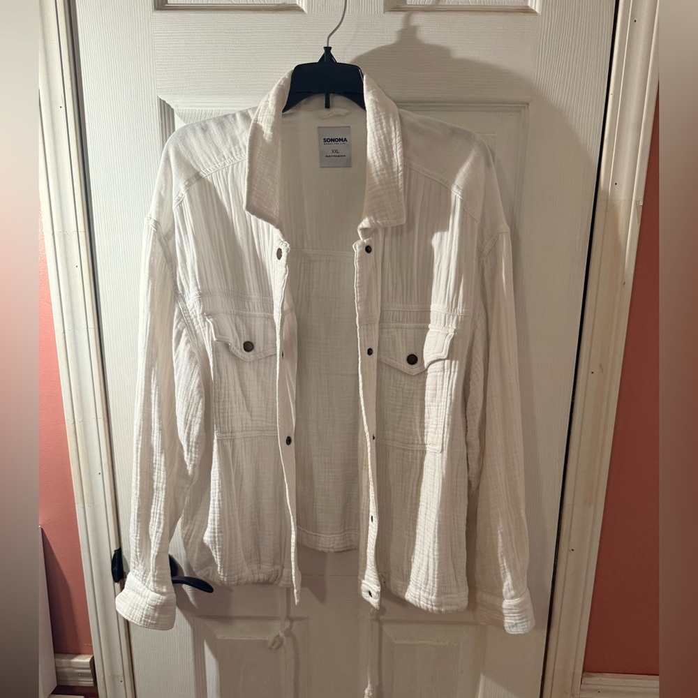 (SALE) Sonoma xxl Women's White  Jacket